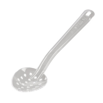 Matfer Bourgeat Exoglass Perforated Serving Spoon Clear 13" - Click to Enlarge