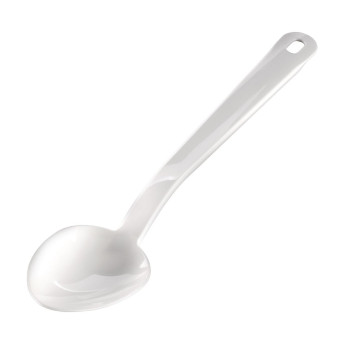 Matfer Bourgeat Exoglass Serving Spoon White 13" - Click to Enlarge