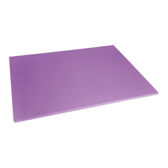 Hygiplas Low Density Chopping Board Purple - 600x450x10mm - Click to Enlarge