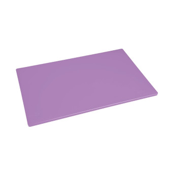 Hygiplas Anti-bacterial Low Density Chopping Board Purple - 450x300x10mm - Click to Enlarge