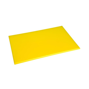 Hygiplas Anti Microbial High Density Yellow Chopping Board - Click to Enlarge