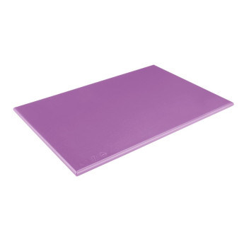 Hygiplas High Density Chopping Board Purple - 450x300x12mm - Click to Enlarge