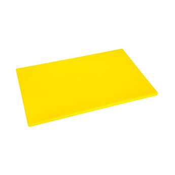 Hygiplas Antibacterial Low Density Chopping Board Yellow - Click to Enlarge