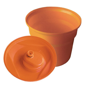 Dynamic Manual Salad Spinner With Sealed Lid 20Ltr - Click to Enlarge