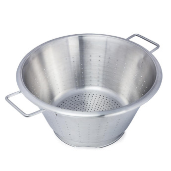 DeBuyer Stainless Steel Conical Colander With Two Handles 44cm - Click to Enlarge