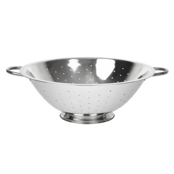 Vogue Stainless Steel Colander 14" - Click to Enlarge
