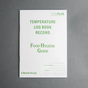 Temperature Log Book - Click to Enlarge