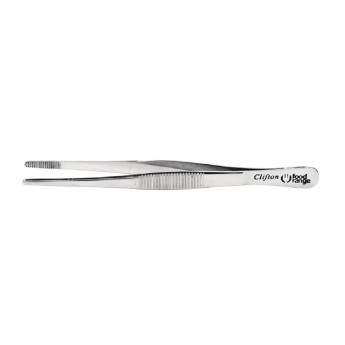 Stainless Steel Round Tip Micro Tweezers 160mm - Click to Enlarge
