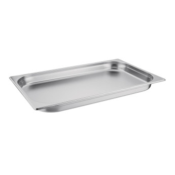 Vogue Stainless Steel 1/1 Gastronorm Pan 40mm - Click to Enlarge