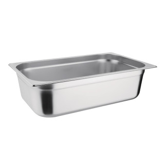 Vogue Stainless Steel 1/1 Gastronorm Pan 150mm - Click to Enlarge