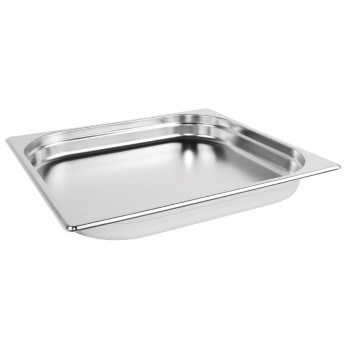 Vogue Stainless Steel 2/3 Gastronorm Pan 40mm - Click to Enlarge