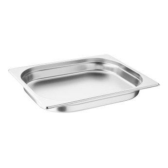 Vogue Stainless Steel 1/2 Gastronorm Pan 40mm - Click to Enlarge