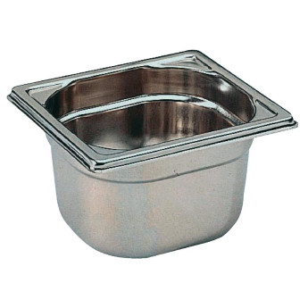 Matfer Bourgeat Stainless Steel 1/6 Gastronorm Pans - Click to Enlarge