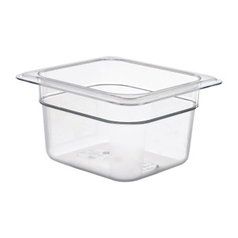 Cambro Polycarbonate 1/6 Gastronorm Pan 100mm - Click to Enlarge