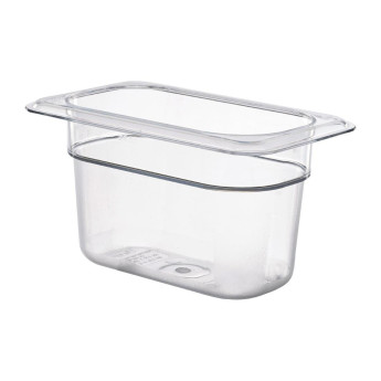 Cambro Polycarbonate 1/9 Gastronorm Pan 100mm - Click to Enlarge