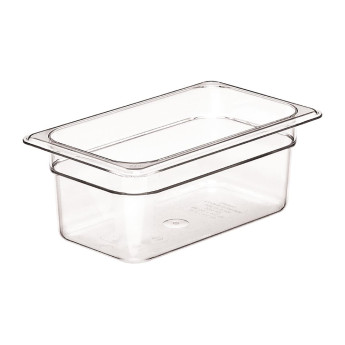 Cambro Polycarbonate 1/4 Gastronorm Pan 100mm - Click to Enlarge