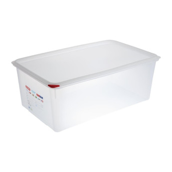 Araven Polypropylene 1/1 Gastronorm Food Storage Box 28Ltr (Pack of 4) - Click to Enlarge