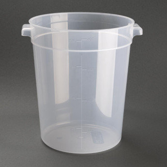 Vogue Polypropylene Round Food Storage Container 7.5Ltr - Click to Enlarge