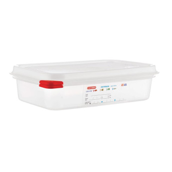 Araven Polypropylene 1/4 Gastronorm Food Containers 1.8Ltr (Pack of 4) - Click to Enlarge