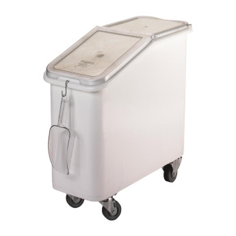Cambro Mobile Ingredient Bin White 81Ltr - Click to Enlarge