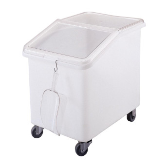 Cambro Mobile Ingredient Bin White 140Ltr - Click to Enlarge
