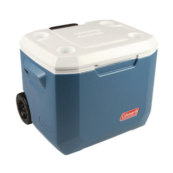 Coleman 50QT Xtreme Wheeled Cool Box Blue 47Ltr - Click to Enlarge