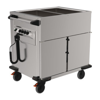 Reiber Heated Food Service Trolley Norm 11-2 - Click to Enlarge