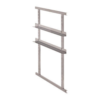 Cambro Kit of 2 Stainless Steel Rails for Cam GoBoxes - Click to Enlarge