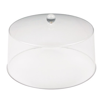 Olympia Kristallon Polycarbonate Display Cover Clear 308(Ø) x 190(H)mm - Click to Enlarge