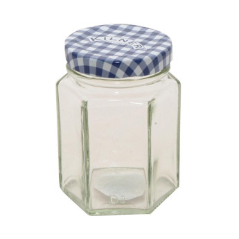 Kilner Hexagonal Twist Top Jar 110ml - Click to Enlarge
