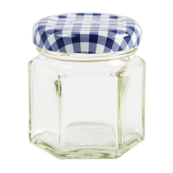 Kilner Hexagonal Twist Top Jar 48ml - Click to Enlarge