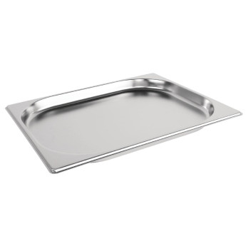 Vogue Stainless Steel 1/2 Gastronorm Pan 20mm - Click to Enlarge