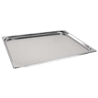 Vogue Stainless Steel 2/1 Gastronorm Pan 20mm - Click to Enlarge