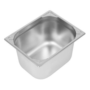 Vogue Heavy Duty Stainless Steel 1/2 Gastronorm Pan 200mm - Click to Enlarge