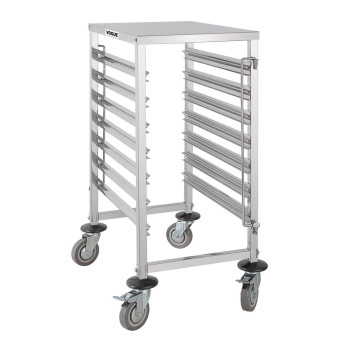 Vogue Gastronorm Racking Trolley 7 Level - Click to Enlarge