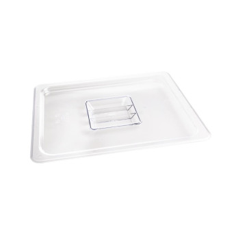 Vogue Polycarbonate 1/2 Gastronorm Lid Clear - Click to Enlarge