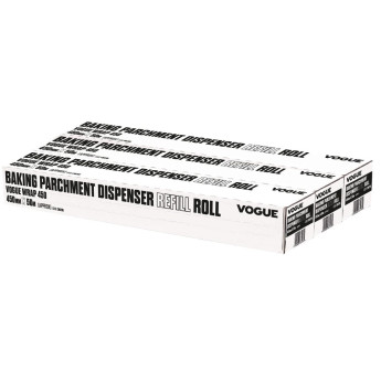 Vogue Baking Parchment 50m fits Wrap450 Dispenser (Pack of 3) - Click to Enlarge
