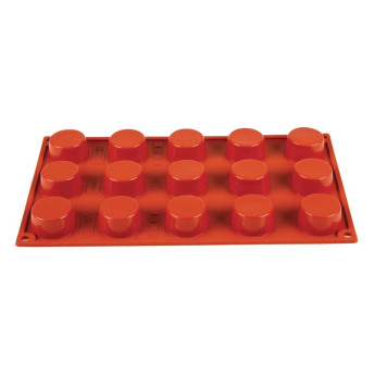Pavoni Formaflex Silicone Petit Four Mould 15 Cup - Click to Enlarge
