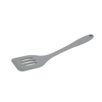 Vogue Silicone High Heat Flexible Slotted Spatula - Click to Enlarge