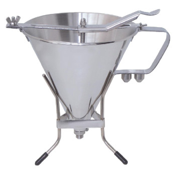 De Buyer Stainless Steel Automatic Piston Funnel 1.5ltr - Click to Enlarge