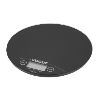 Vogue Electronic Round Scales 5kg - Click to Enlarge