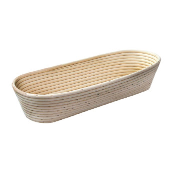 Schneider Oval Bread Proofing Basket Long 1500g - Click to Enlarge