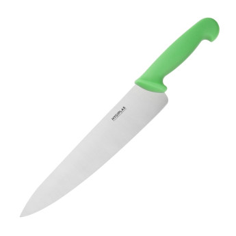 Hygiplas Chef Knife Green 25.5cm - Click to Enlarge