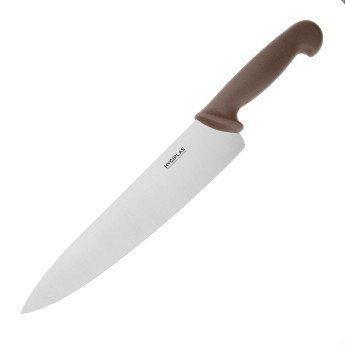 Hygiplas Cooks Knife Brown 25.4cm - Click to Enlarge