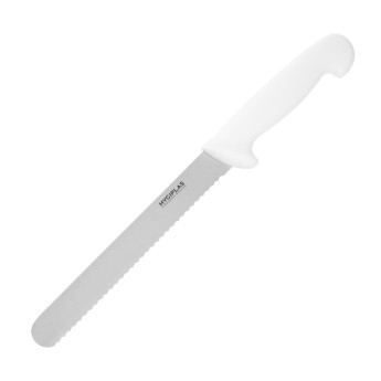 Hygiplas Bread Knife White 20.5cm - Click to Enlarge
