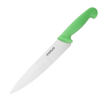Hygiplas Chef Knife Green 21.5cm - Click to Enlarge