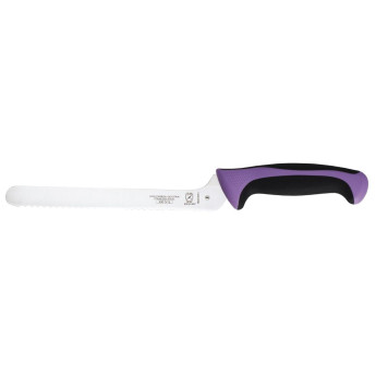 Mercer Millennia Culinary Allergen Safety Offset Serrated Bread Knife 20cm - Click to Enlarge