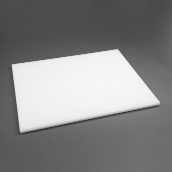 Hygiplas Extra Thick Low Density White Chopping Board - Click to Enlarge