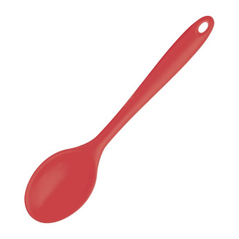 Vogue Silicone Cooking Spoon Red 27cm - Click to Enlarge