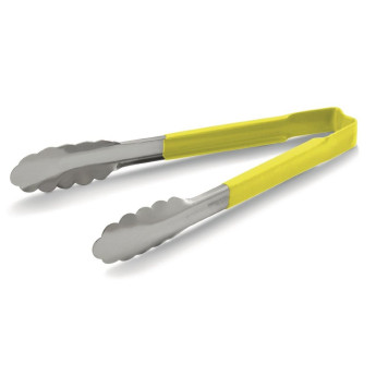 Vollrath Yellow Utility Grip Kool Touch Tong 9" - Click to Enlarge